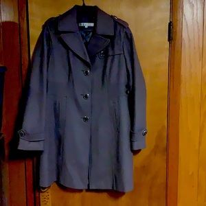 Steel Grey Women’s Wool Coat